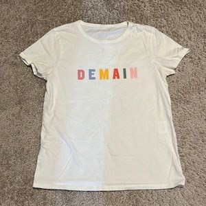 Sezane DEMAIN Tee; Size Small
